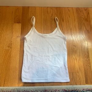 White tank top